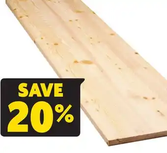 Home Hardware Solid wood laminated pine panels offer