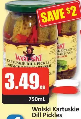 Starsky Wolski kartuskie dill pickles offer