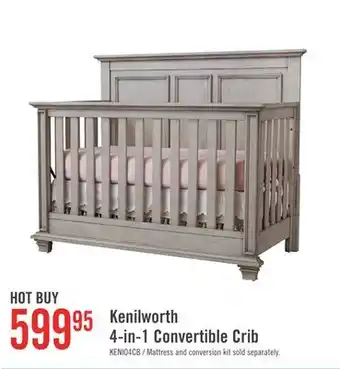 The Brick Kenilworth 4-in-1 convertible crib offer