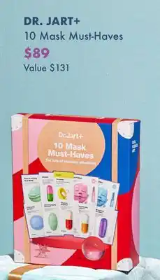 Sephora Dr. jart+ 10 mask must-haves offer
