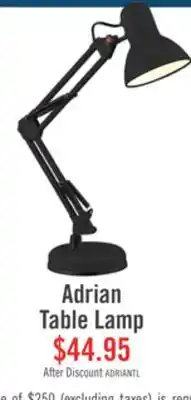 The Brick Adrian desk/task lamp offer