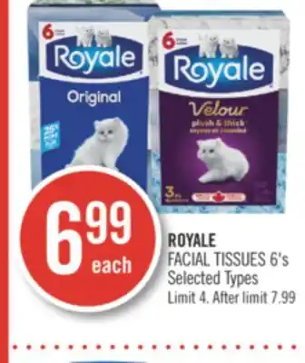 Shoppers Drug Mart Royale facial tissues offer
