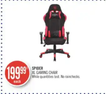 Shoppers Drug Mart Spider xl gaming chair offer