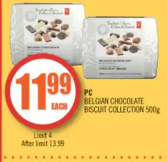 Shoppers Drug Mart Pc belgian chocolate biscuit collection offer