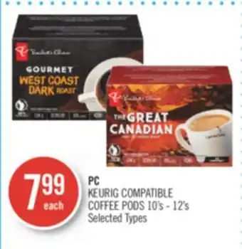Shoppers Drug Mart Pc keurig compatible coffee pods offer