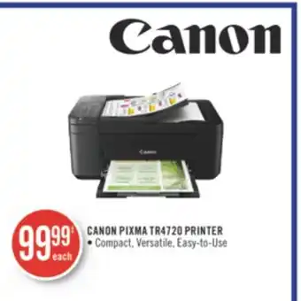 Shoppers Drug Mart Canon pixma tr4720 printer offer