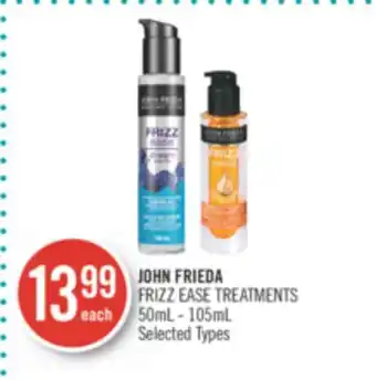 Shoppers Drug Mart John frieda frizz ease treatments offer