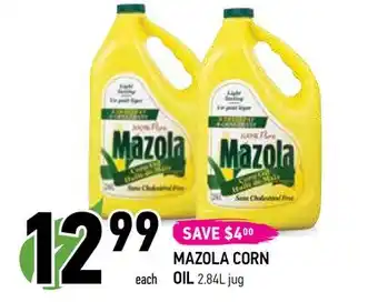 Coppa's Fresh Market Mazola corn oil offer