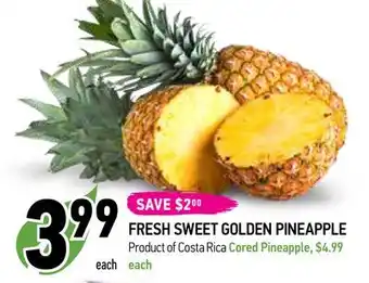Coppa's Fresh Market Fresh sweet golden pineapple offer