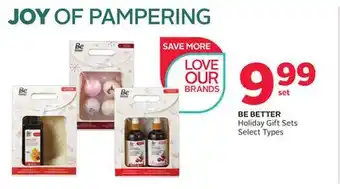 Rexall Be better holiday gift sets offer