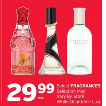 Rexall Select fragrances offer