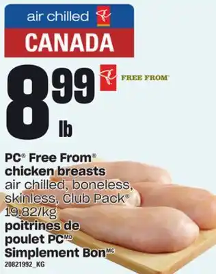 Independent City Market Pc free from chicken breasts offer