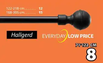 JYSK Hallgerd curtain rod offer