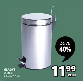 JYSK Gladys waste bin offer