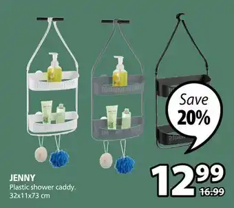 JYSK Jenny plastic shower caddy offer