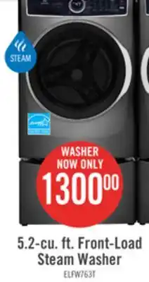 The Brick Electrolux 5.2 cu. ft. front-load washer - elfw7637at offer