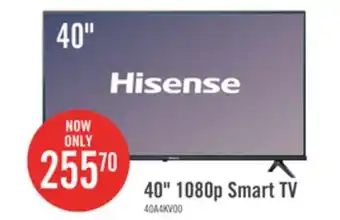 The Brick Hisense a4kv 40 fhd vidaa tv offer
