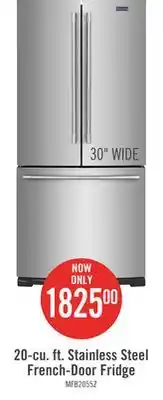 The Brick Maytag 20 cu. ft. french-door refrigerator mfb2055frz offer