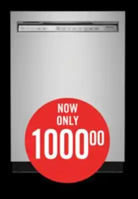 The Brick Kitchenaid 39 db front-control dishwasher with third level rack - kdfe204kps offer