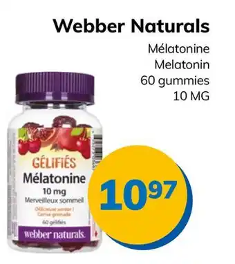 Accès pharma Webber naturals melatonin offer