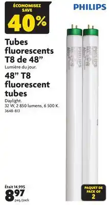 Home Hardware 48 t8 fluorescent tubes offer