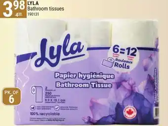 Rossy Lyla bathroom tissues offer