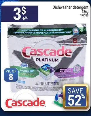 Rossy Cascade dishwasher detergent offer