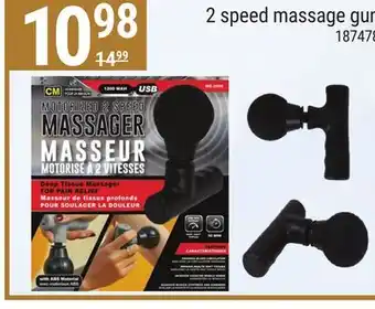 Rossy 2 speed massage gun offer