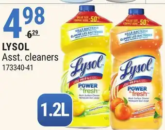 Rossy Lysol asst. cleaners offer