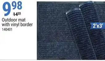 Rossy Outdoor mat with vinyl border offer