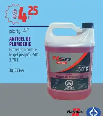 Gagnon - La Grande Quincaillerie Antigel de plomberie offer