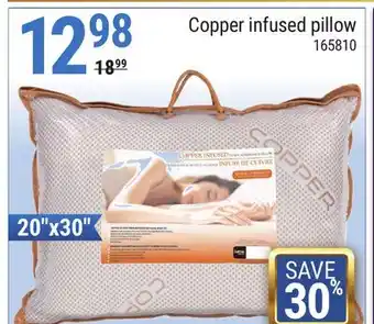 Rossy Copper infused pillow offer