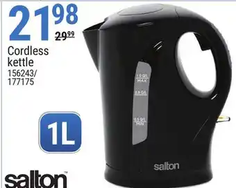 Rossy Salton cordless kettle offer