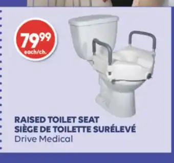 Wellwise by Shoppers Siège de toilette surélevé drive medical offer