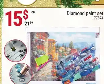 Rossy Diamond paint set offer