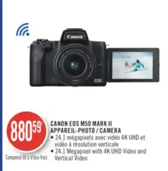 Pharmaprix Canon eos m50 mark ii appareil-photo / camera offer