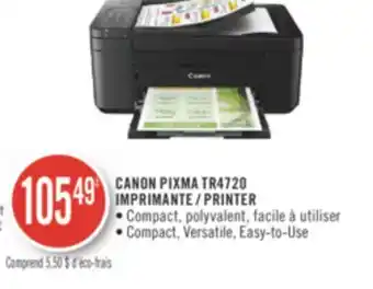 Pharmaprix Canon pixma tr4720 printer offer