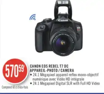 Pharmaprix Canon eos rebel t7 dc camera offer