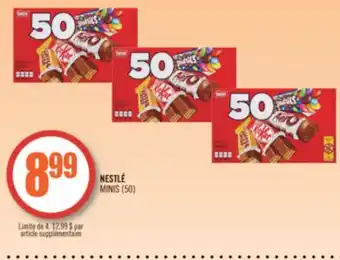 Pharmaprix Nestlé minis offer