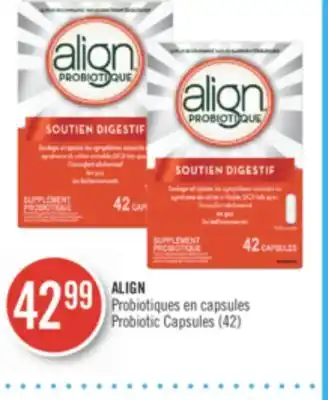 Pharmaprix Align probiotic capsules offer
