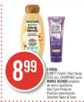 Pharmaprix L'oreal hair spray (250ml), or whole blends hair care products offer