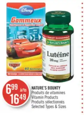 Pharmaprix Nature's bounty vitamin products offer