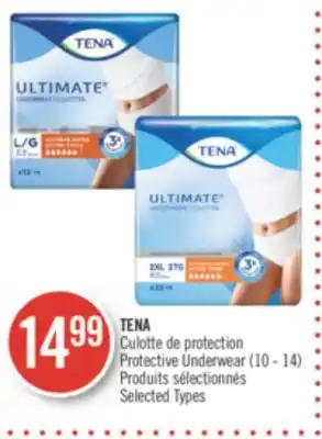 Pharmaprix Tena protective underwear offer