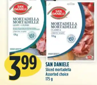 Marché Adonis San daniele sliced mortadella offer
