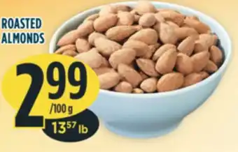 Marché Adonis Roasted almonds offer