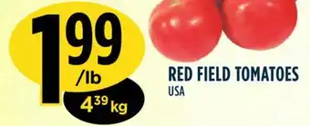 Marché Adonis Red field tomatoes offer