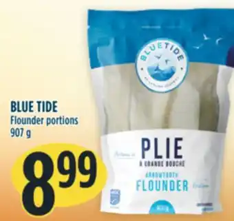 Marché Adonis Blue tide flounder portions offer