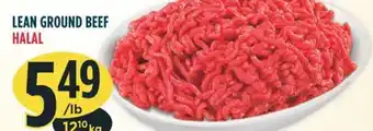 Marché Adonis Lean ground beef halal offer