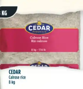 Marché Adonis Cedar calrose rice offer