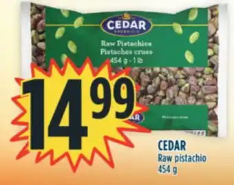 Marché Adonis Cedar raw pistachio offer